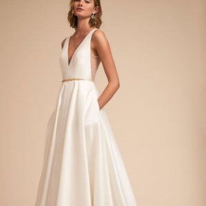 BHLDN Jenny Yoo Octavia Wedding Gown Sz 12 Sample